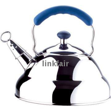 2.6L Stainless Steel Whistling Kettle with Mirror Polishing&pot-belled