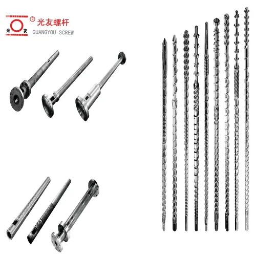ISO Certified High Precision Plastic Extruder Alloy Screw at Barrel