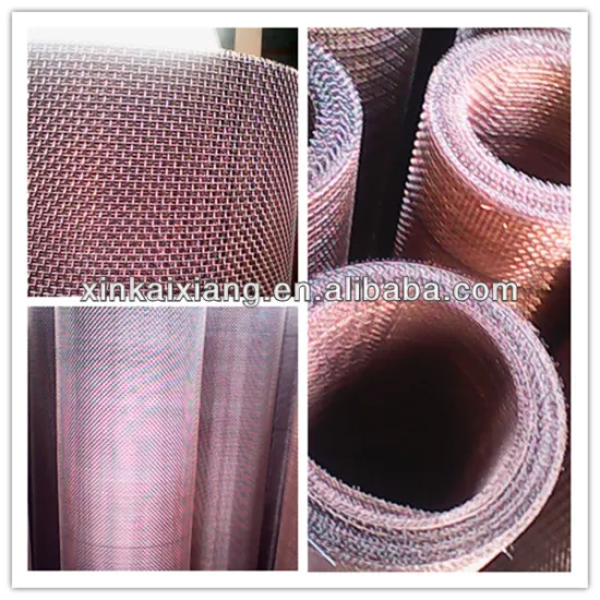 High Quality Copper clad steel Crimped Wire Mesh(Factory)