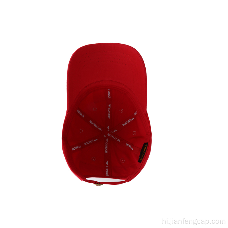 कस्टम डिजाइन वयस्क आकार बेसबॉल टोपी