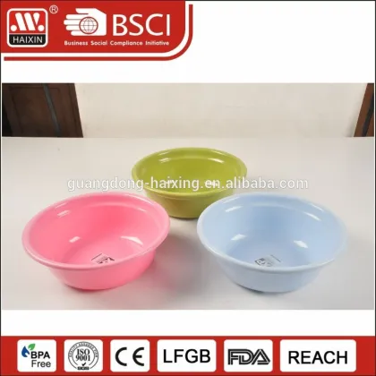Wholesale modern plastic bathroom hand wash basin face wash basin water storage basin