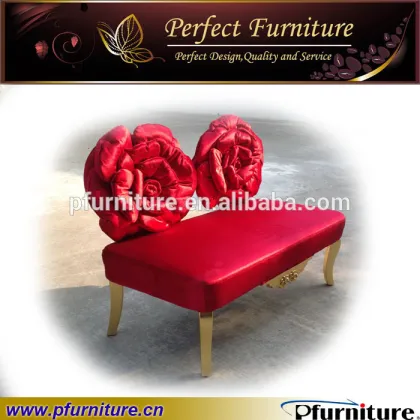 Red rose wedding chair PFC1324