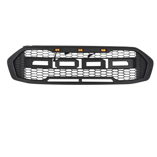 Auto ABS Grill Refit Front Bumper Grille for Ford Everest Kuga 2017-2019