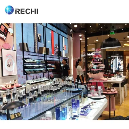 RECHI Makeup and Skincare Display Solutions: Enhancing Beauty Salon Interiors