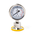 Stainless Steel Base Mount Liquid Filled Pressure Gauge