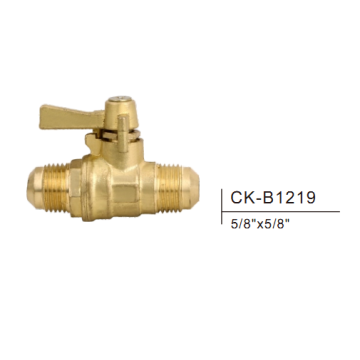 Valve à gaz en laiton CK-B1219 5/8 &quot;x5 / 8&quot;