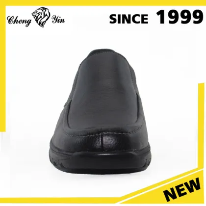 wholesale men leather dress shoes black genuine leather shoes men