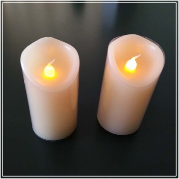 Outdoor safe flameless Real wax led candle