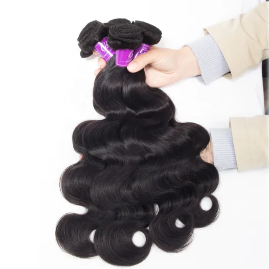 9A 10A 12A one donor super double drawn straight and body wave hair bundles lace frontal hair wig