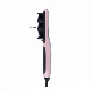 Hot Sale LCD Electric Ceramic Hair Straightening Brush