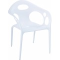 Chaises en plastique empilables