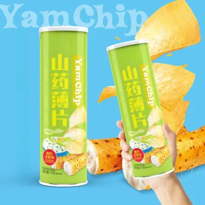 Bucket of potato chips