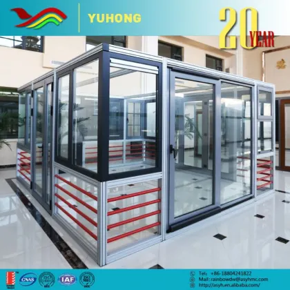 New product high quality design heat insulation soundproof windows and doors