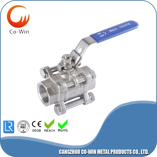 Stainless Steel 3 PC Ball Valves