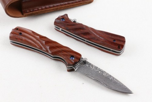 Damascus Steel Blanks Hunting Knife