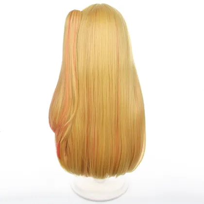 75cm Long Straight Claw Golden Orange Rubii Hoshino Cosplay Wig - OSHI NO KO Anime Wig for Women