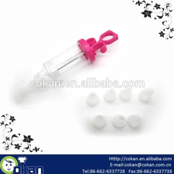 8pcs icing syringe with nozzles set,Cake Decorator Set CK-PT057