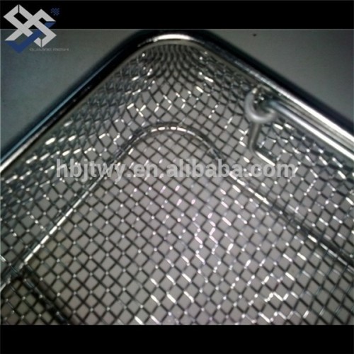 Customized Rectangle Medical Wire Mesh Basket