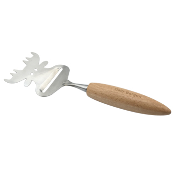 Stainless Steel Cheese Slicer with Wood Handle