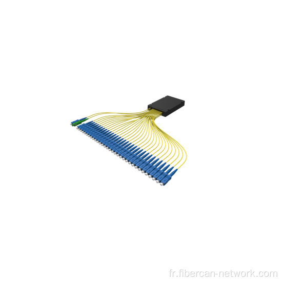 Splitter de Fiber Optic PLC, Type de boîte ABS