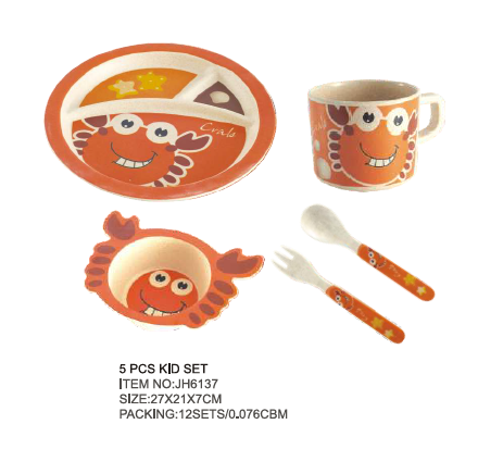 Baby Utensils 5 PCS Dishes