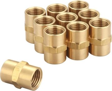 NPT FNPT Coupler: 1/4 ''-4 '' đồng thau nữ/nam