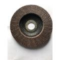 Calcined aluminum abrasive flap discs