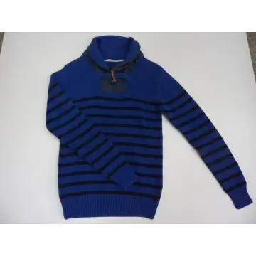 100%Cotton Men\'s Trendy  Knitted Pullover