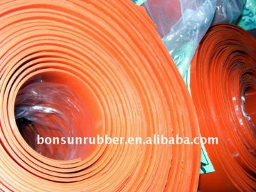 good quality 3mm thickness red neoprene rubber sheet