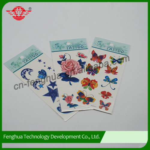 Butterfly Competitive Price Colorful Wholesale Hand Tattoo Sticker