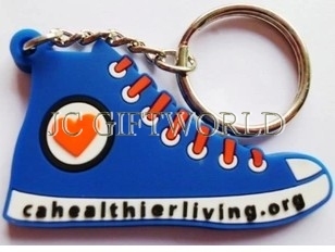 Custom Soft PVC Rubber Shoe Keychain/ Key Chain