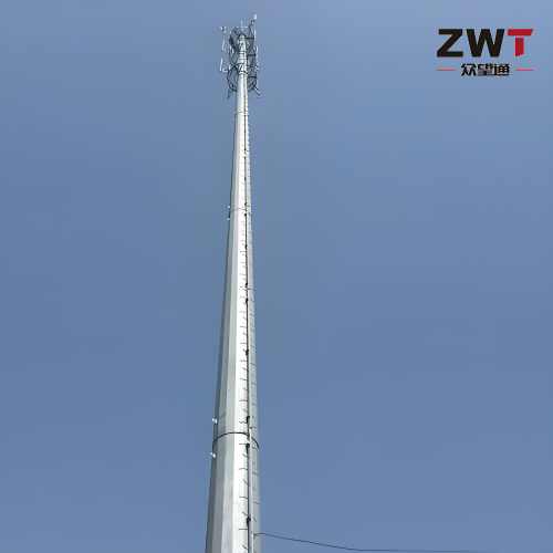 Torre Monopole Moderna para Projetos de Infraestrutura