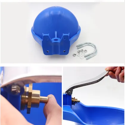Water-Saving Automatic Plastic Cow Drinker for Livestock Equipment - Factory Direct