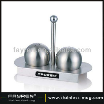 stainless steel shaker/stainless steel cruet & shaker