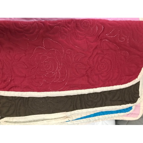 Rose Flower Ultrasonic Microfiber Fabrics