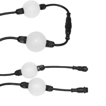 Outdoor Christmas Light 50mm 3D RGB Pixel Ball