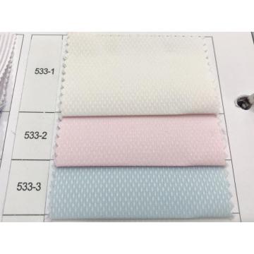 Polyester Cotton Tooling Dobby Dyed Shirt Fabric