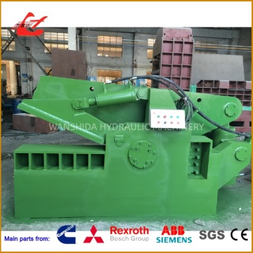 Cortador de cisalhamento jacaré de alta eficiência para reciclagem de metal