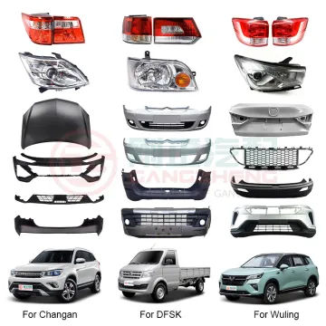 Auto Body Parts: 7105004ASVM000 - Complete Front and Rear Bumper Accessories for GAC Trumpchi GS4