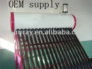 Non pressurized solar heating system