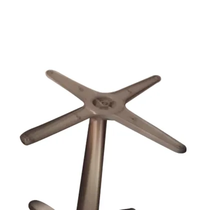 Stainless steel and Iron table base