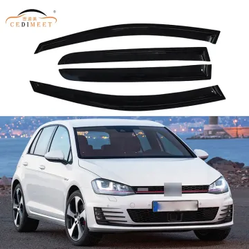 Acrylic Window Visor Set for Golf 7 (2014) - Rain Guard and Sun Shade