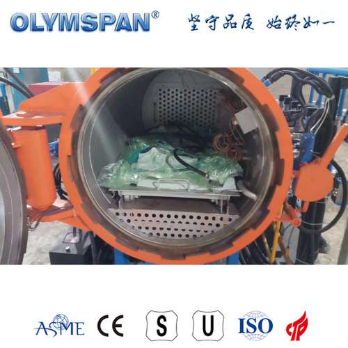 ASME標準小繊維ガラス処理オートクレーブ