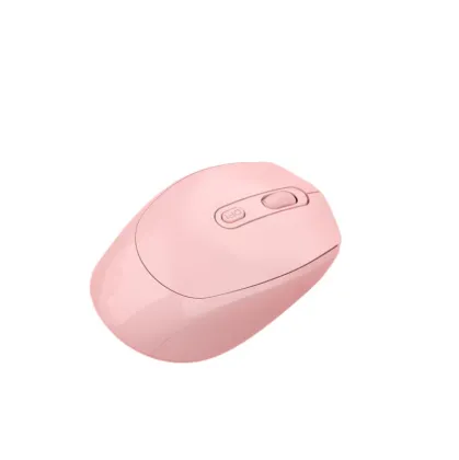 Ergonomic Transparent Bluetooth Rechargeable Gaming Mouse for Girls - Redmi Lenovo Logitech Compatible