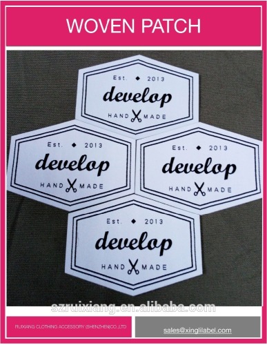 Manufacturer of High quality woven label for clothing