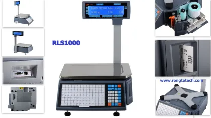 Electronic Thermal Label Scales/Weighing scales machine/Barcode scale