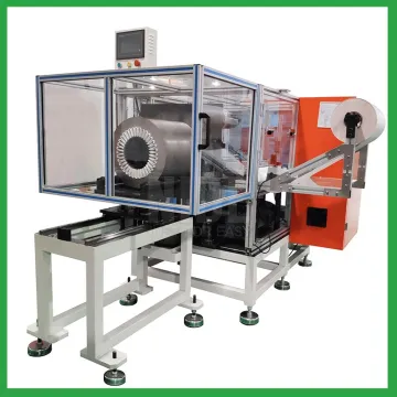 Automatic submersible motor stator paper inserting machine