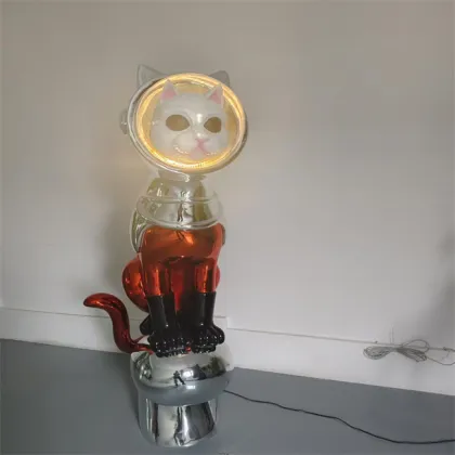 Modern Abstract Animal Universe Space Art LED Floor Lamp