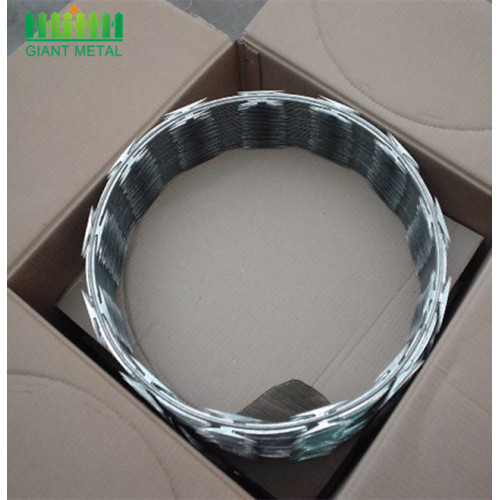 Hot Dipped Galvanized Razor Concertina Barbed Wires