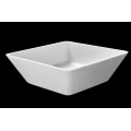 Irregular acrylic solid surface washbasin for bathroom